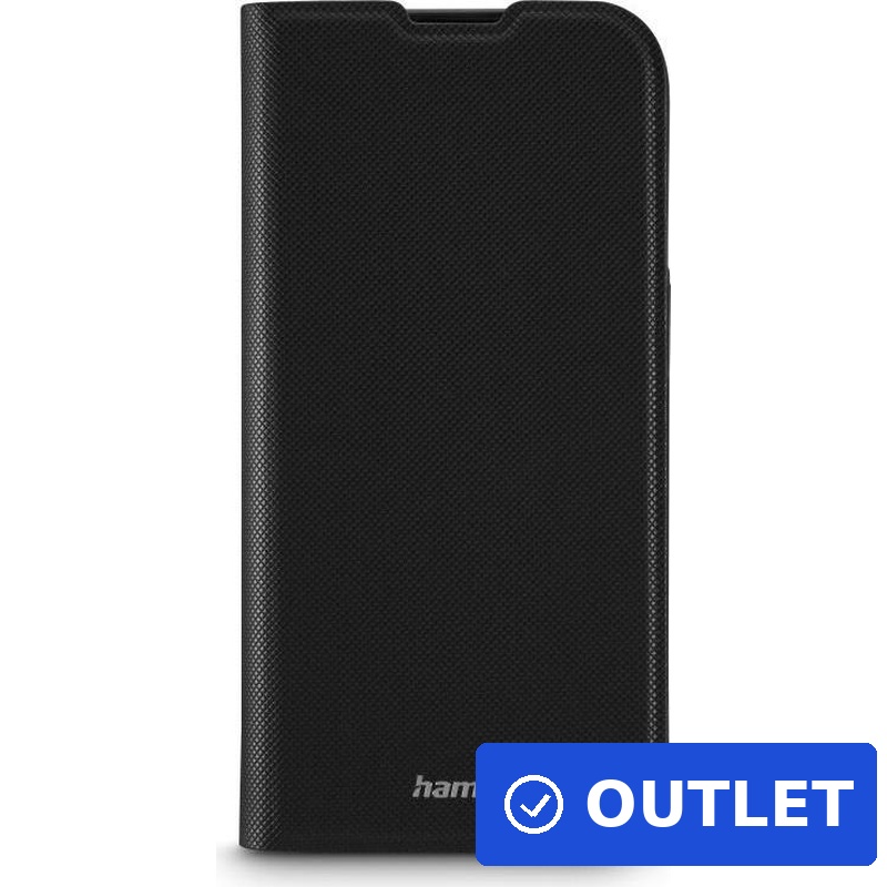 Hama Handytasche Daily Protect für Apple iPhone 15 Pro Schwarz mit Kartenfächern (00138113) (geöffnet)