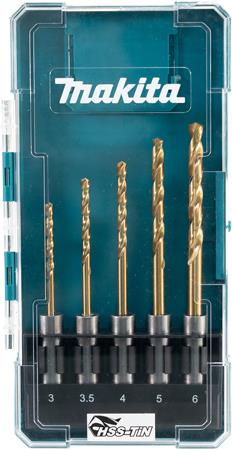 Makita E-15132 SDS-PLUS Metallbohrer Set 5 Teile (E-15132)