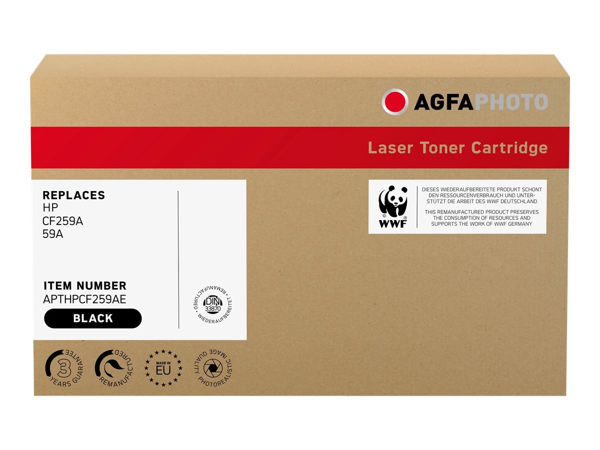 AgfaPhoto Toner APTHPCF259AE kompatibel zu HP 59A Schwarz