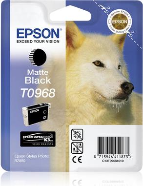 Epson T0968 Druckerpatrone 1 Stück(e) Original Standardertrag Schwarz (C13T09684N10)