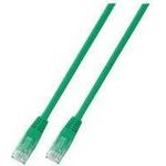 EFB-Elektronik RJ45 Patchkabel Cat.5e U/UTP PVC CCA grün 2m Hersteller: EFB Elektronik (K8093.2)