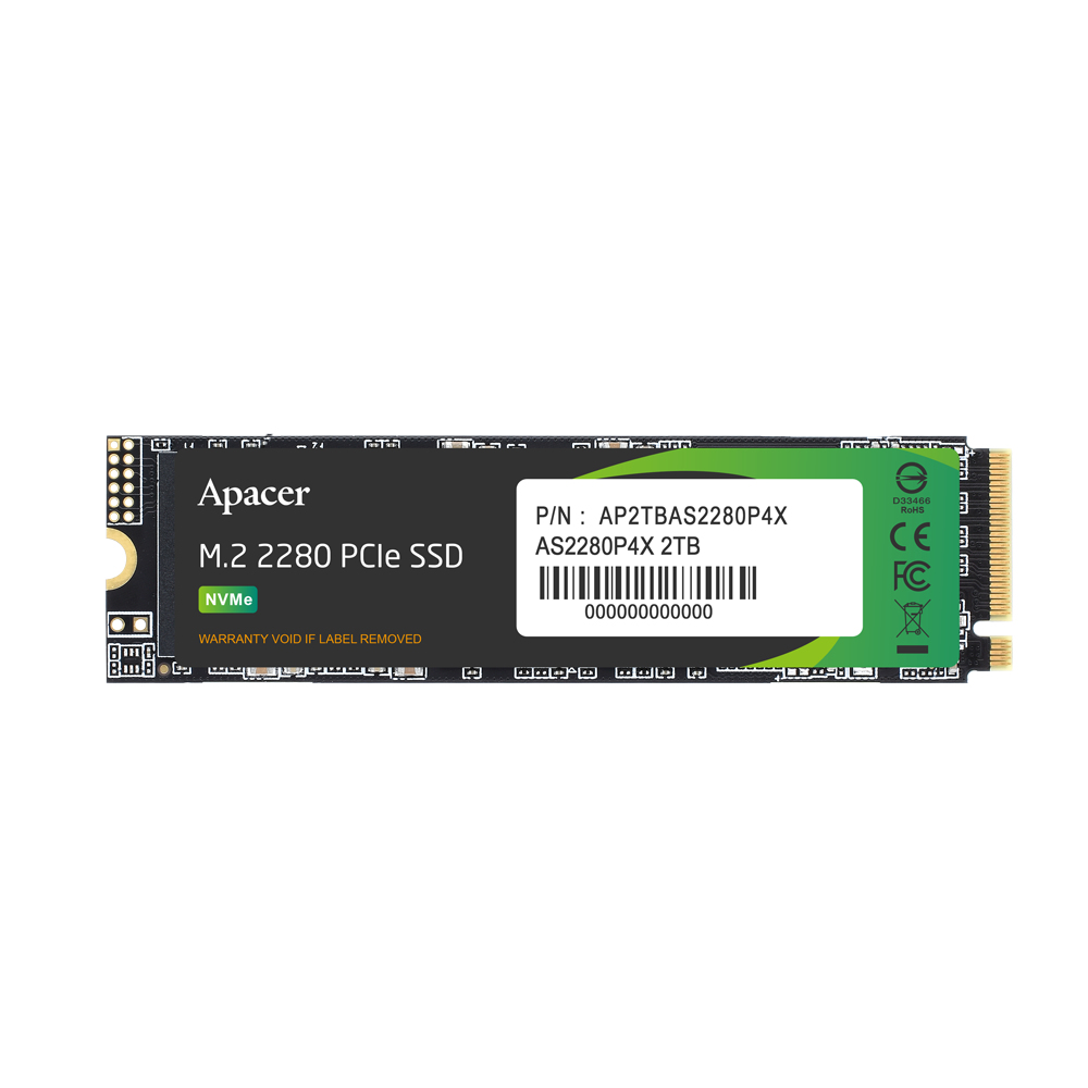 Apacer AP512GAS2280P4X-1 512 GB M.2 NVMe SSD