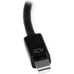 StarTech.com Mini DisplayPort auf HDMI 4k @ 30Hz Adapter für UltraBook- mDP 1,2 zu HDMI Konverter (MDP2HD4KS)
