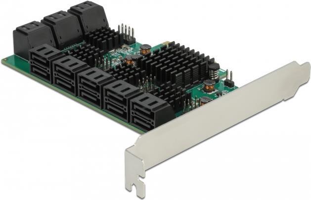 Delock - Speicher-Controller - SATA 6Gb/s - PCIe 3.0 x4 (90073)