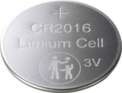 Basetech Knopfzelle CR 2016 Lithium 80 mAh 3.0 V 4 St. (BT-2150820)