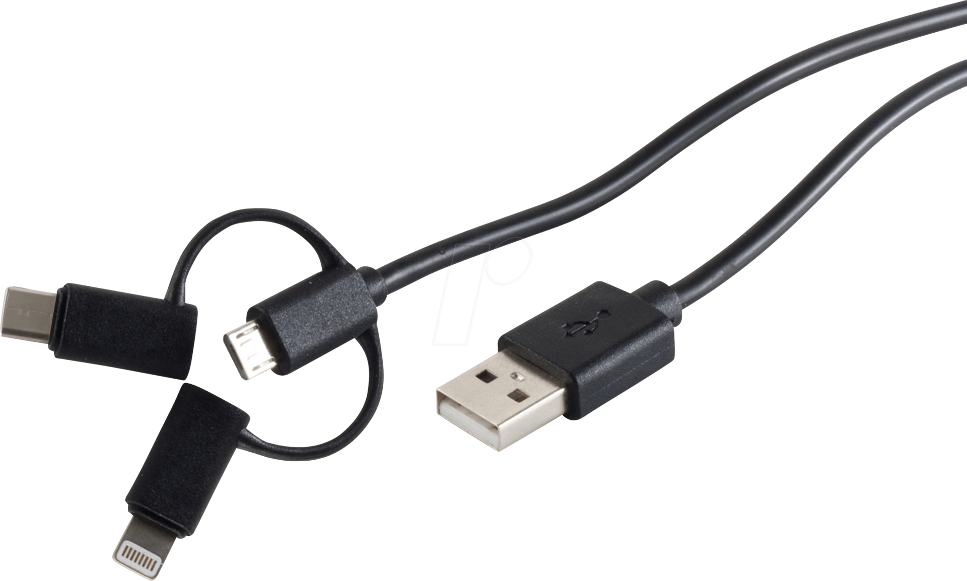 shiverpeaks BS14-15035 USB Kabel 2 m 2.0 USB A Micro-USB B Schwarz (BS14-15035)