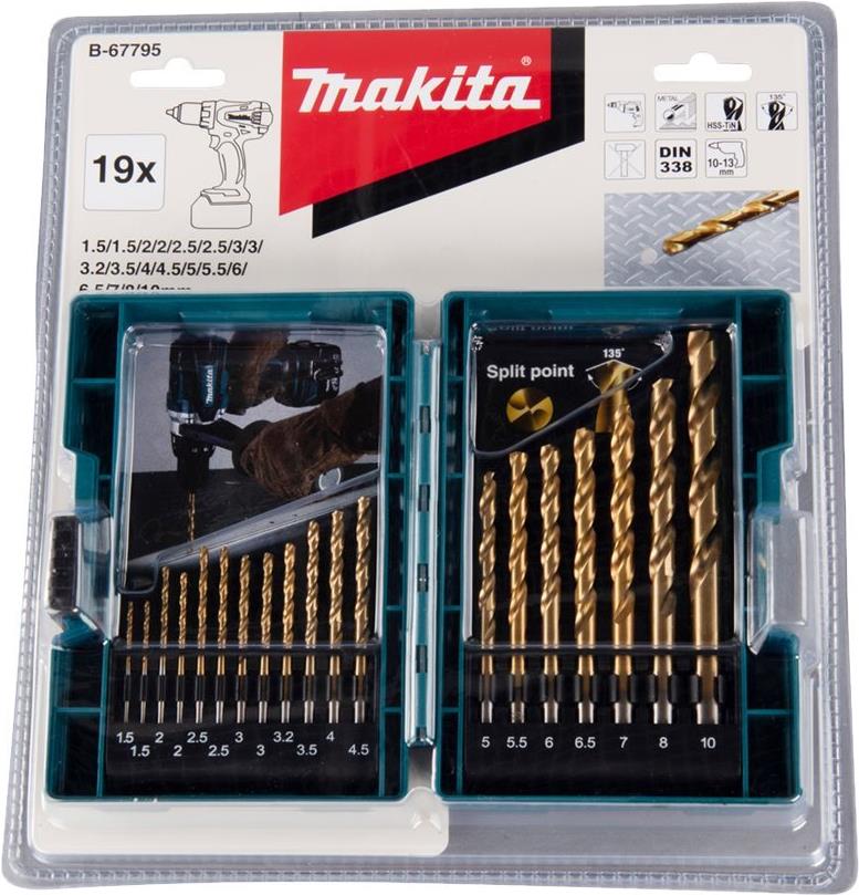 Makita B-67795 Bohrer-Set 19 Teile (B-67795)