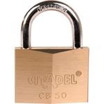 abus Messingvorhangschloss 60mm 2 Schlüssel (238420)