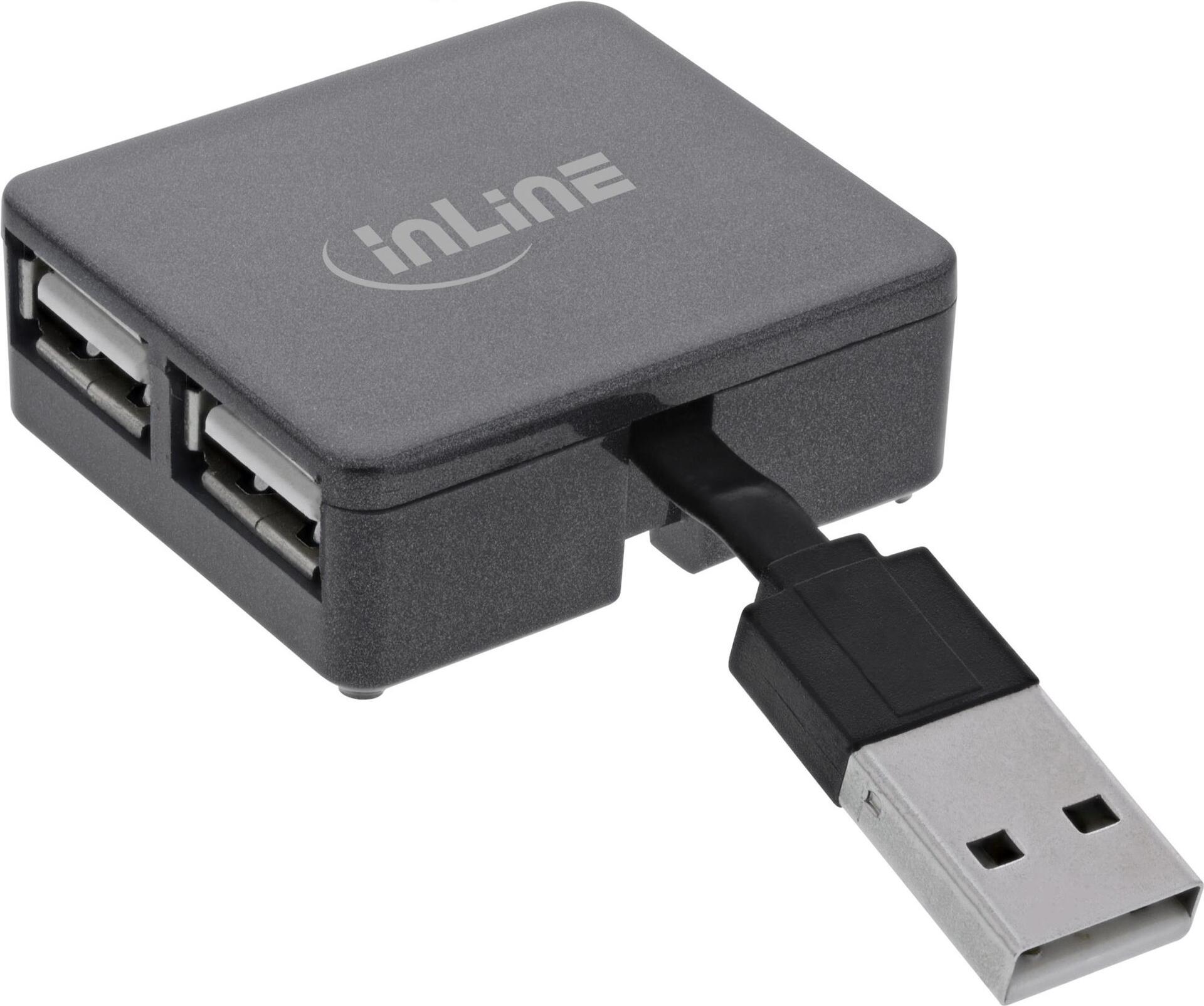 InLine USB 2.0 4-Port Hub (33293L)