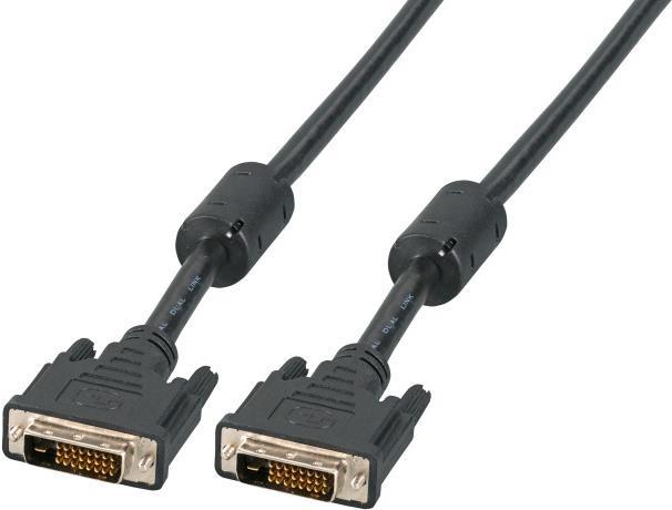 EFB-Elektronik DVI Monitorkabel Dual Link, DVI-Digital 24+1, AWG28, 3m Hersteller: EFB Elektronik (K5434IND.3)