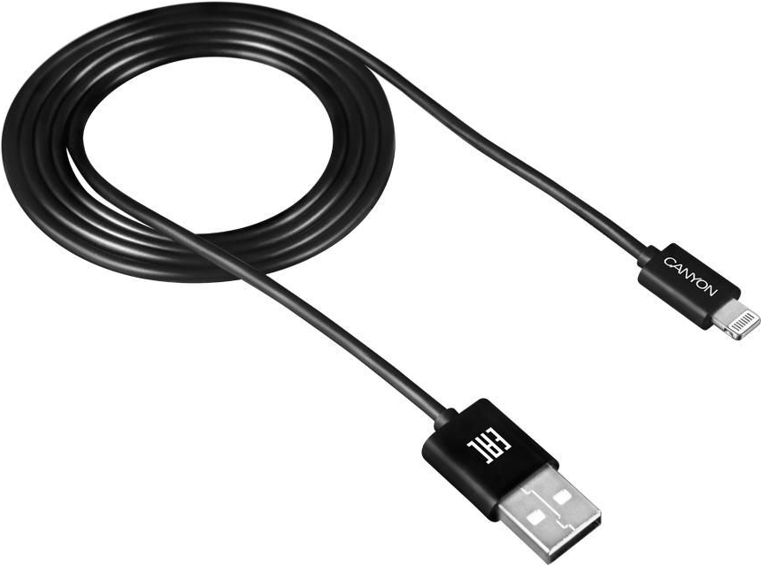 Canyon Lightning Cable 1 M Black (CNE-CFI1B)