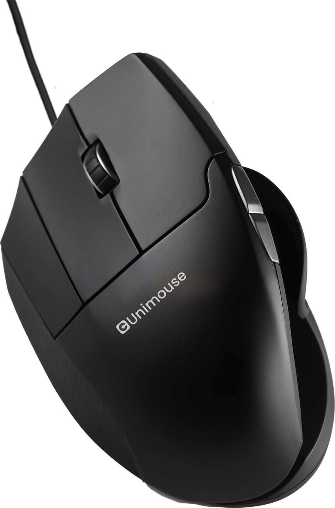 Contour Unimouse - Maus - USB-C - Schwarz