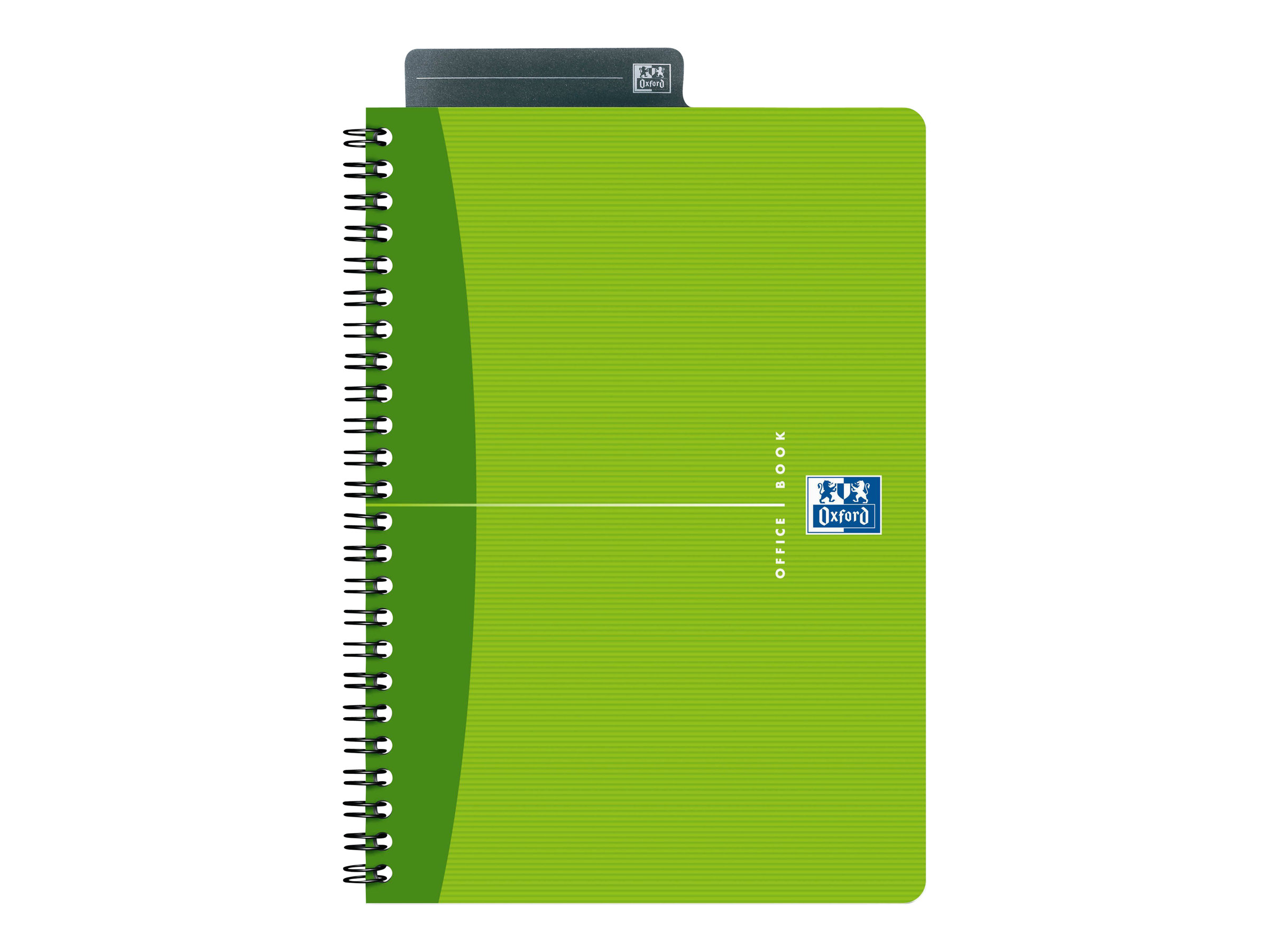 Oxford Office Essentials Spiralbuch DIN A5 kariert 50 Blatt 90 g/m² Blau