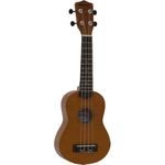 DIMAVERY UK-200 Ukulele, Sopran, braun (26255810)