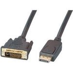 EFB-Elektronik DisplayPort/DVI 24+1 Kabel, St-St, 2m, schwarz Hersteller: EFB Elektronik (K5564SW.2V2)