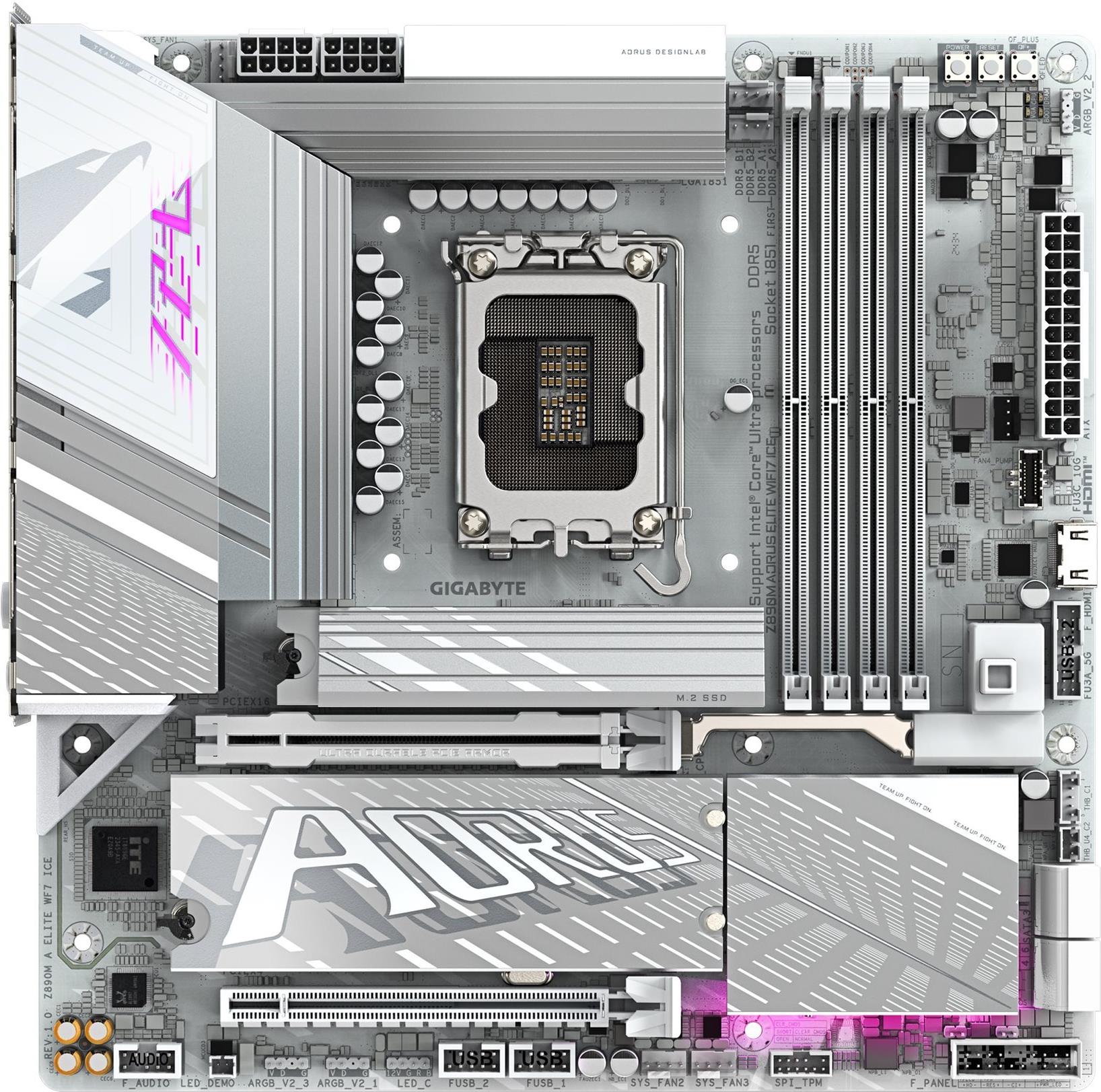 GIGABYTE AORUS Z890M ELITE WIFI7 ICE (Z890M A ELITE WF7 ICE)