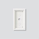 Siedle Aufputzgehäuse GA 612-2/1-01 W weiß (210012240-00)