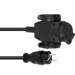 PSSO Verlängerung 3x2,5 10m 3-fach sw (30247024)