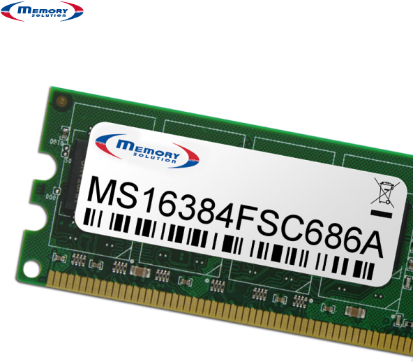 Memory Solution MS16384FSC686A 16GB Speichermodul (V26808-B5015-G302)