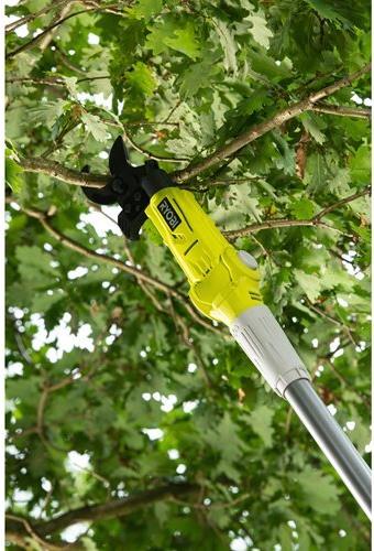 Ryobi RY18PLA-0 Akku-Astschere 18 V 32 mm Teleskop Schwarz, Grün