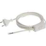 as-Schwabe 70631 Stromkabel Weiß 3 m (70631)