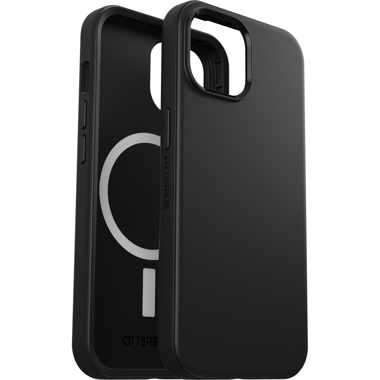 OtterBox Symmetry MagSafe Hülle für iPhone 15 schwarz (77-92928)