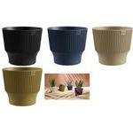 tera Übertopf "Mini", Durchmesser: 200 mm, lagoon aus recyceltem Kunststoff, für den Innen- und Außenbereich, - 1 Stück (30525020275)