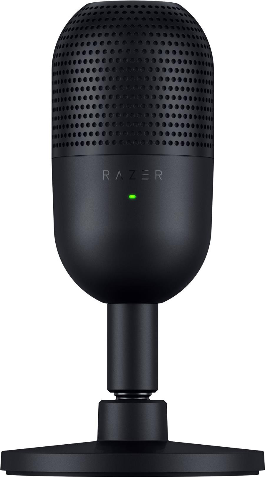 RAZER Seiren V3 Mini Schwarz - Ultra kompaktes USB-Mikrofon mit Tap-to-Mute (RZ19-05050100-R3M1)