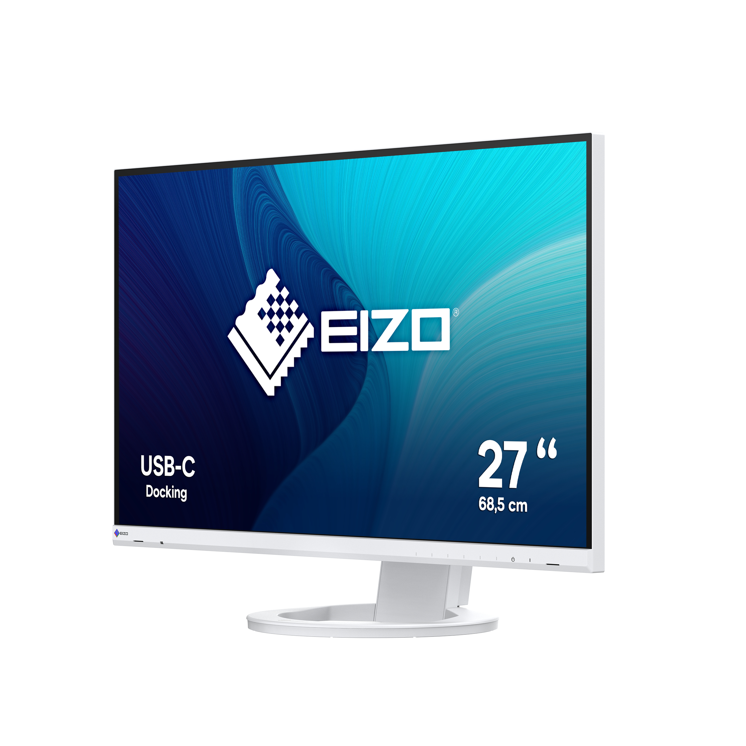 EIZO FlexScan EV2720S-WT, LED-Monitor - (68.5 cm (27 Zoll), weiß, WQHD, IPS, USB-C, USB-Hub) [Energieklasse D] (EV2720S-WT)