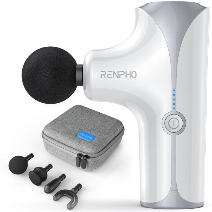 RENPHO Shiatsu Massagepistole, 1 St. (PEU-RP-GM173-WH)