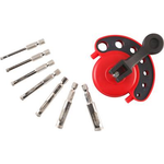 kwb 499900. Typ: Set, Geeignet für: Bohrer, Für Materialien geeignet: Keramik, Granit, Marmor, Naturstein, Weiche Keramik-Wandfliese, Kachel. Verpackungsart: Box. Anzahl Teile: 8 Stück(e), Anzahl der Lochsägen: 7 Stück(e) (499900)