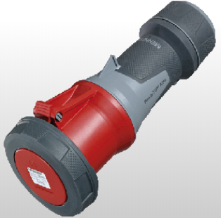 MENNEKES CEE-Kupplung 5x125A 14225 PowerTOP Xtra 6h 400V gummiert IP67 14225 (14225)