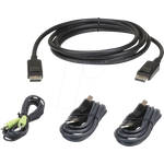 Aten 3 M USB DisplayPort Secure KVM Kabel-Set (2L-7D03UDPX4)