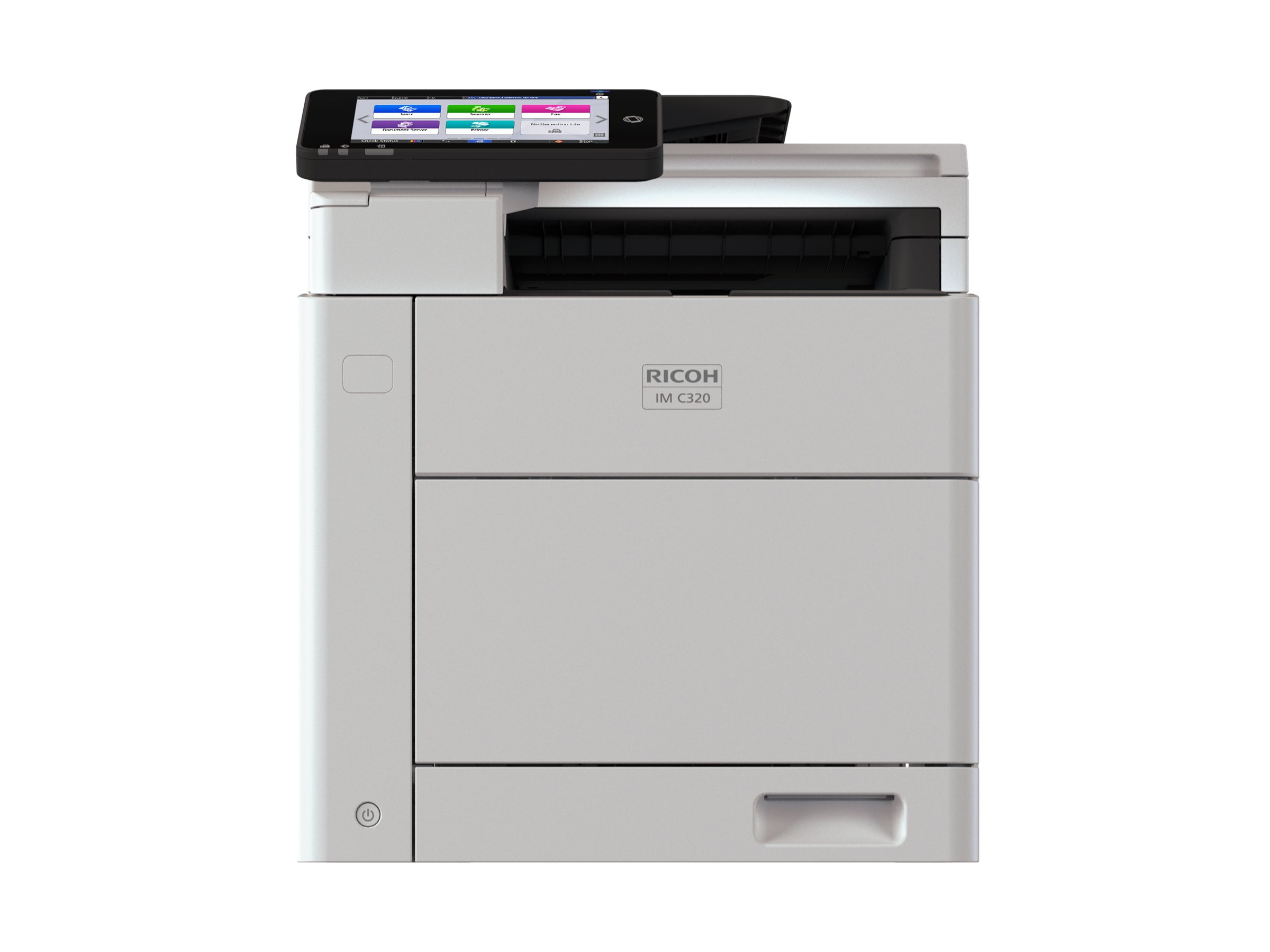 Ricoh IM C320F A4 Farb-Laser-Multifunktionsgerät mit Fax Schwarz, Weiß