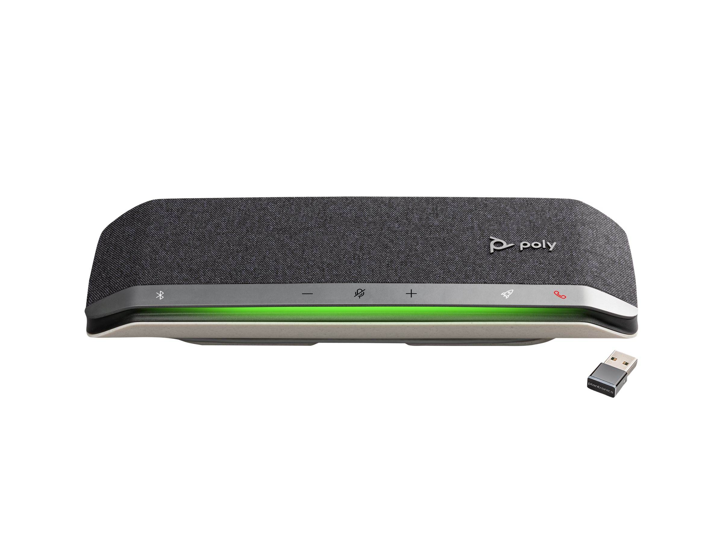 HP Poly Sync 40+ Intelligente Freisprecheinrichtung Bluetooth USB-A USB-C Schwarz, Silber