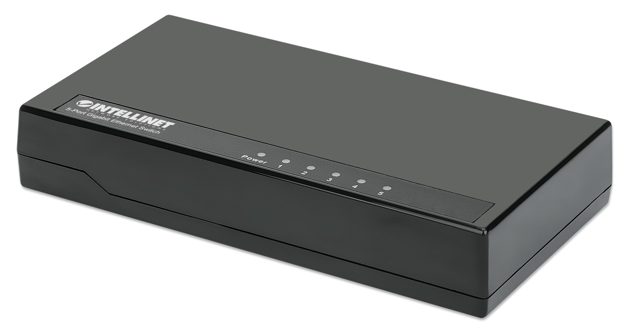 Intellinet 561747 5-Port Gigabit Ethernet Switch schwarz