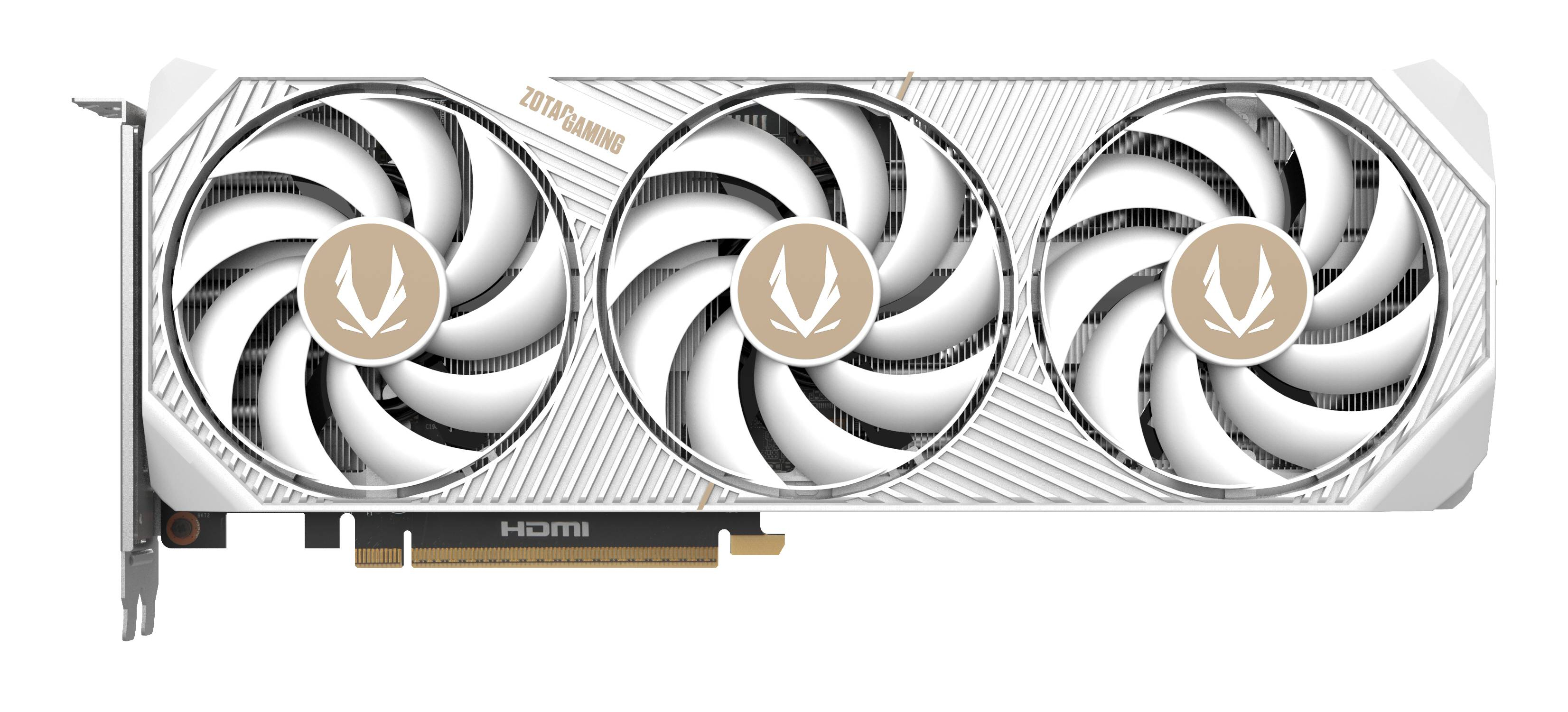 ZOTAC GAMING GeForce RTX 5070 AMP White Edition 12 GB GDDR7 Grafikkarte Weiß