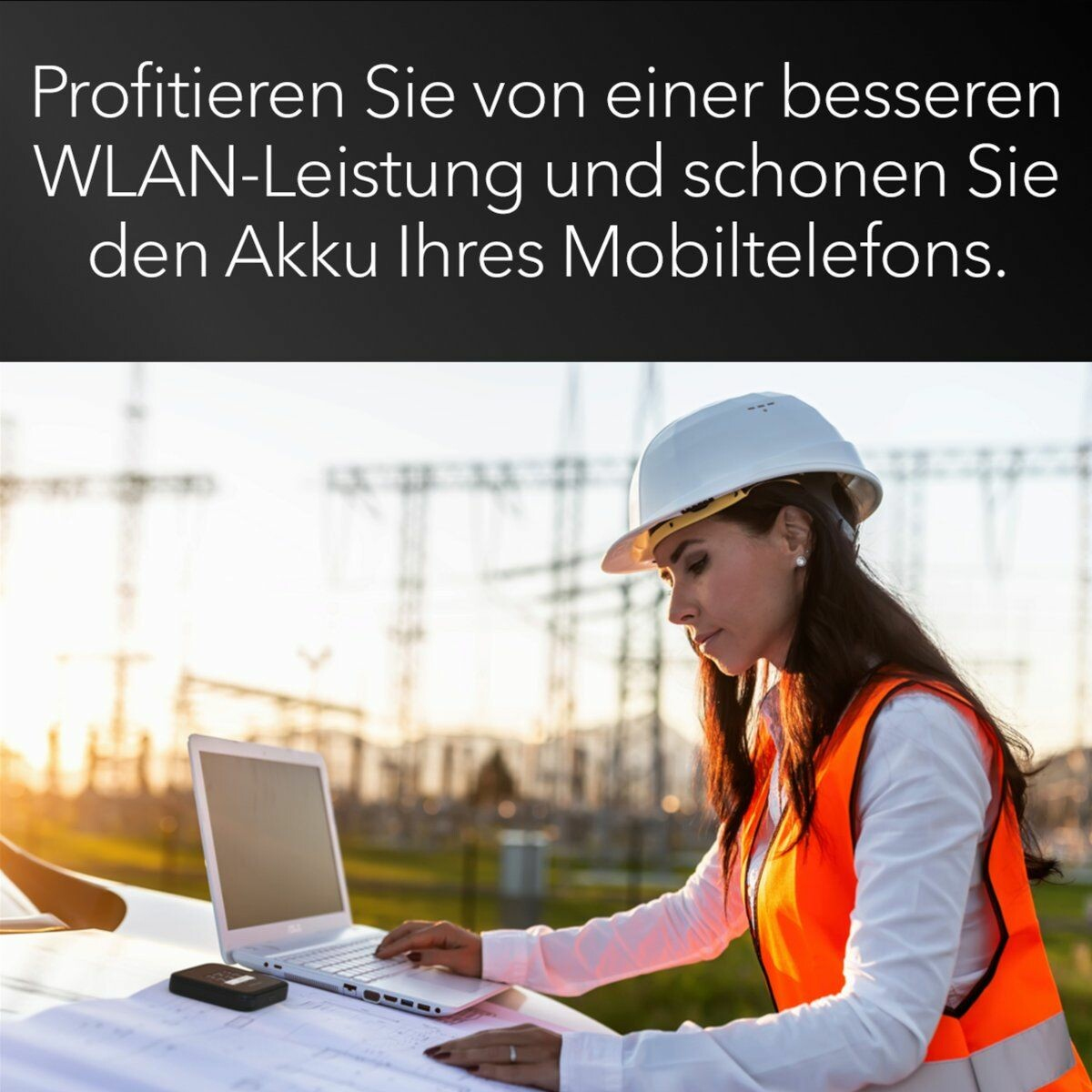 NETGEAR Nighthawk M3 5G Mobiler Hotspot Schwarz