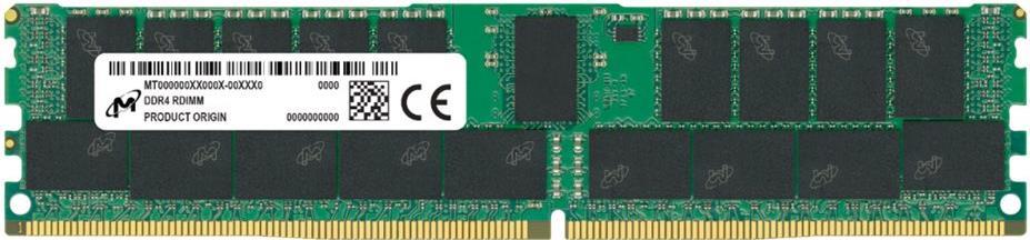 Micron DDR4 RDIMM 32GB 2Rx8 3200 CL22 1.2V ECC (MTA18ASF4G72PDZ-3G2F1R)