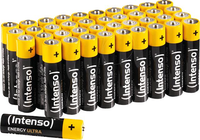Intenso 7501510 Energy Ultra Alkaline Batterie AAA Micro 40er-Pack (7501510)
