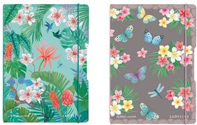 Herlitz Ladylike Jungle Notizbuch A4 80 Blätter Grün - Mehrfarbig (50044320)