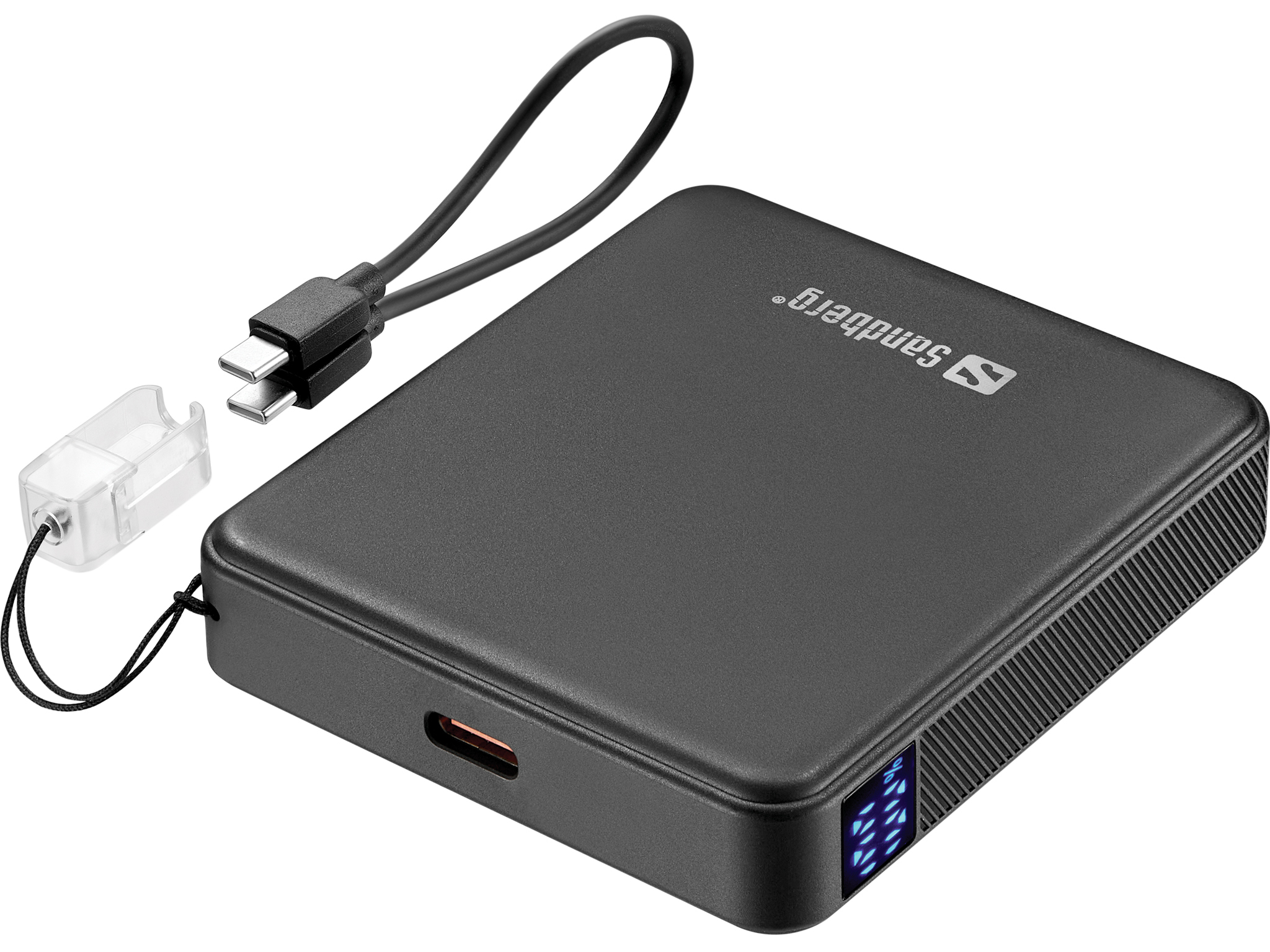 Sandberg Nano Powerbank 5000 mAh 20 W PD USB-C Schwarz