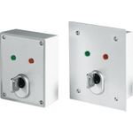 Security-Center Unterputz-Schlüsselschalter - ECOLINE Unterputz-Schlüsselschalter. Mit einem Dreh ist Ihre Anlage scharf bzw. unscharf. (SE1100) (B-Ware)