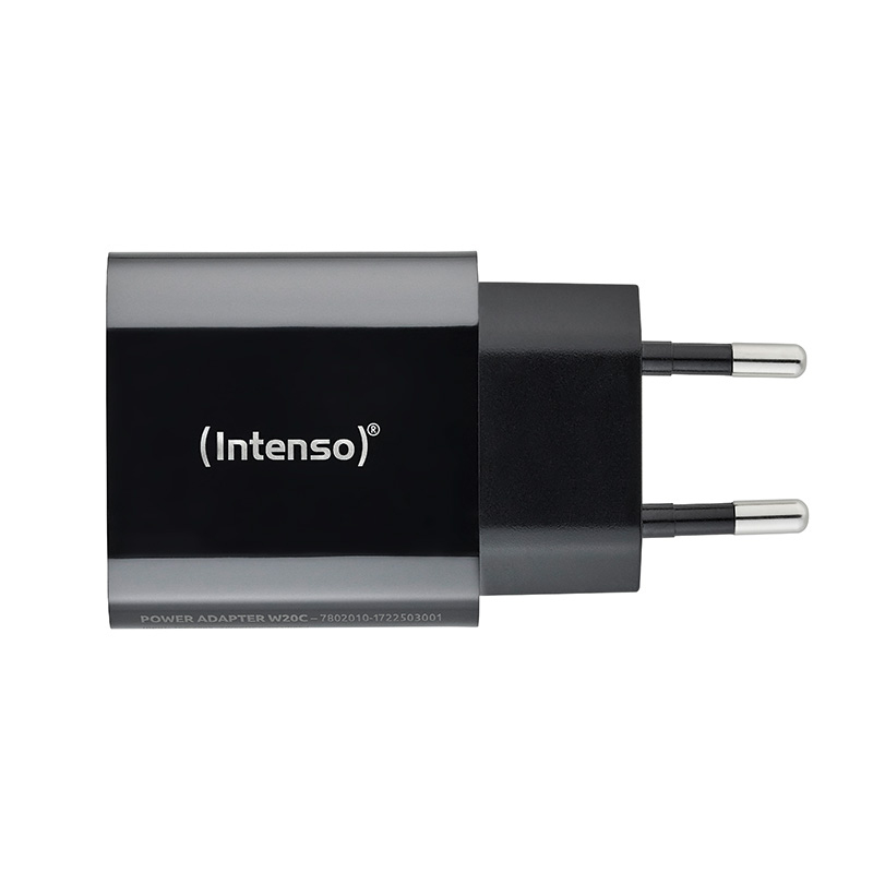 Intenso Power Adapter W20C USB-C 20 W Schwarz