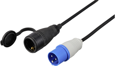 Sygonix SY-6323690 CEE-CARA Adapter 16 A 3polig 230 V/AC 1 St. (SY-6323690)