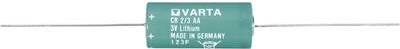 Varta Hochkapazitäts-Lithium-Primär Spezialzelle CR 2/3 AA CD 3 V 1350 mAh CR 2/3 AA CD (Ø x H) 14.7