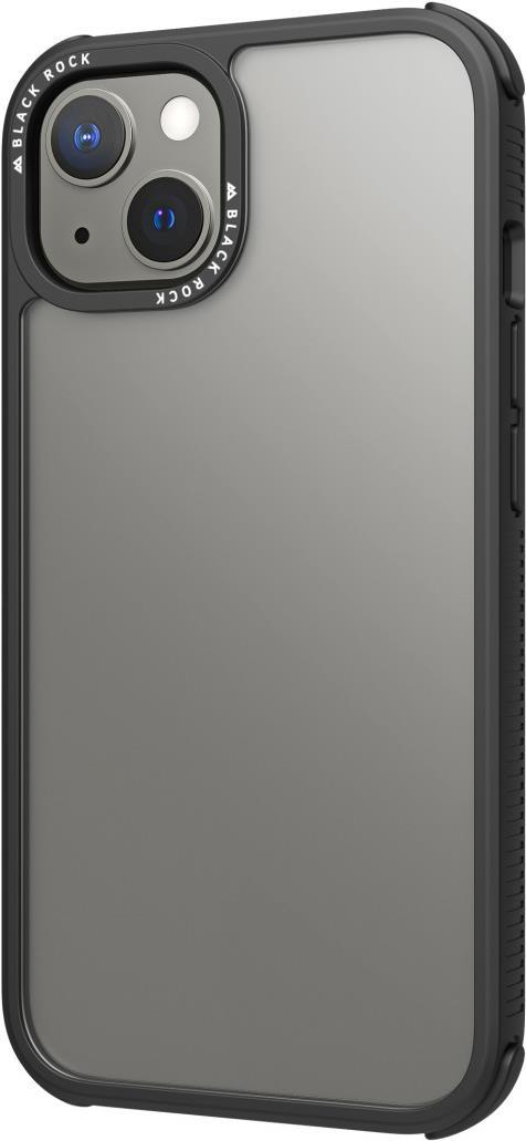 Black Rock Cover Robust Transparent für Apple iPhone 13, Schwarz (00217016)