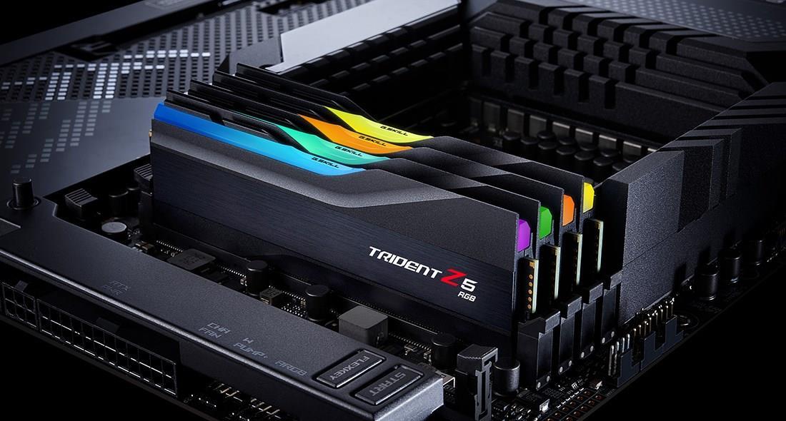 G.Skill Trident Z5 RGB F5-6400J3239G16GX2-TZ5RK 32 GB (2 x 16 GB) DDR5 6400 MHz CL32 Schwarz