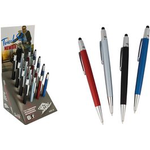 WEDO Eingabestift 2in1 NEWBIE, 16er Display Touchpen für Smartphones, iPad & Tablet PCs, leitfähiger - 16 Stück (261 22072)