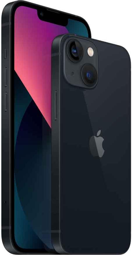 Apple iPhone 13 mini 13,7 cm (5.4 Zoll) Dual-SIM iOS 15 5G 128 GB Schwarz (MLK03ZD/A) (geöffnet)